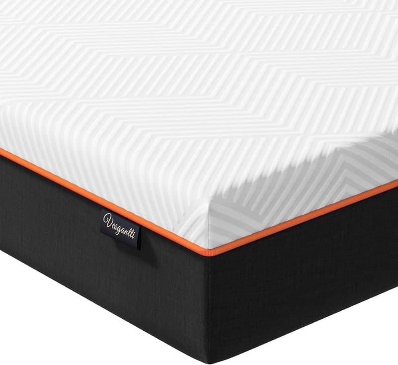 Vesgantti Ergonomische Gel-Memoryschaummatratze 140x200cm, H2/H3