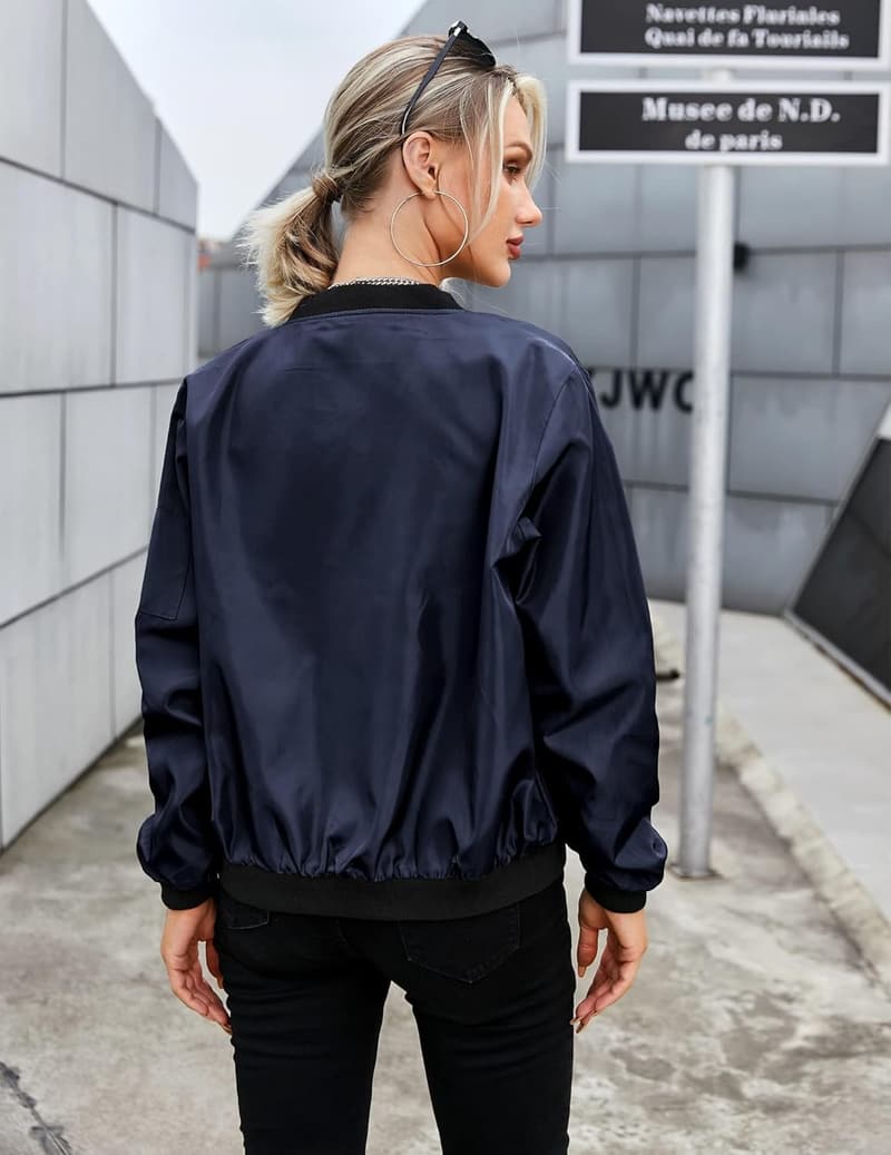 Damen Bomberjacke - Leichte Kurzjacke für lässige Outfits