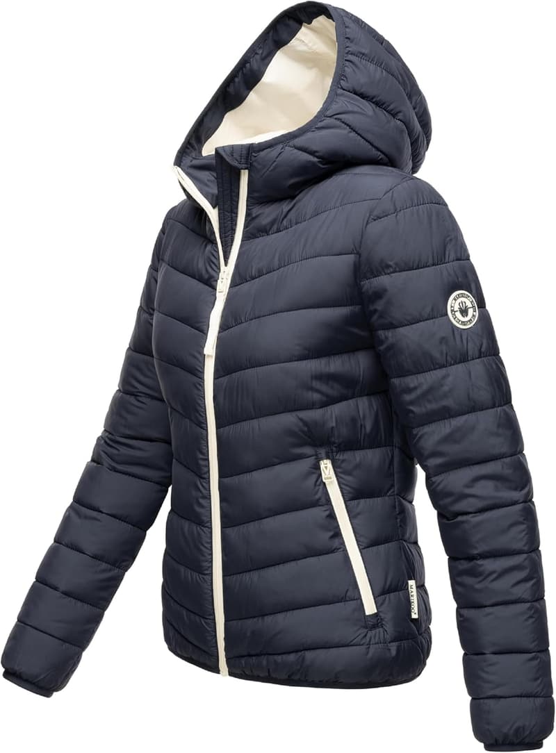 Leichte Übergangsjacke für Damen mit Tragetasche – Größen S-3XL