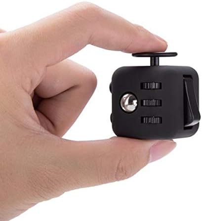 Stressabbau Würfel für alle Altersklassen – VAPIAO Fidget Cube Schwarz