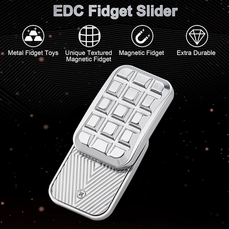 Metall Fidget Slider für Erwachsene – EDC Dekompression Spielzeug