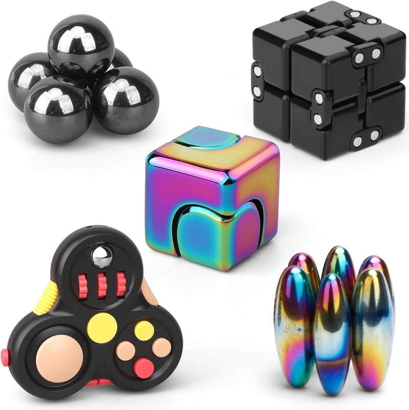 Metall Fidget Spinner – Sensorisches Spielzeug für Stressabbau