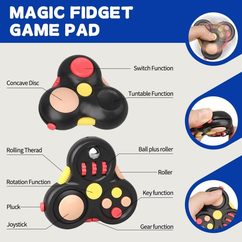 Metall Fidget Spinner – Sensorisches Spielzeug für Stressabbau