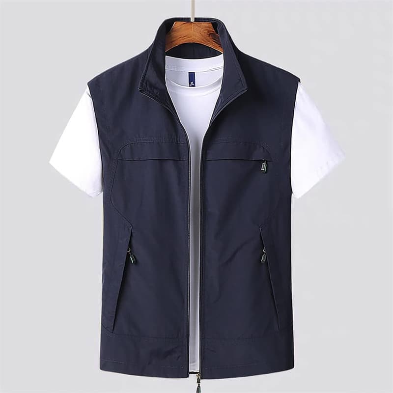 Leichte Softshell-Weste für Herren – schnell trocknend, Outdoor, Angeln
