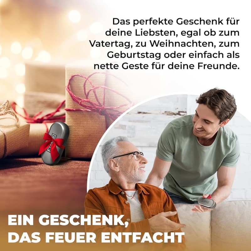 Personalisierter Clipper mit Gravur – Metallfeuerzeug für Männer