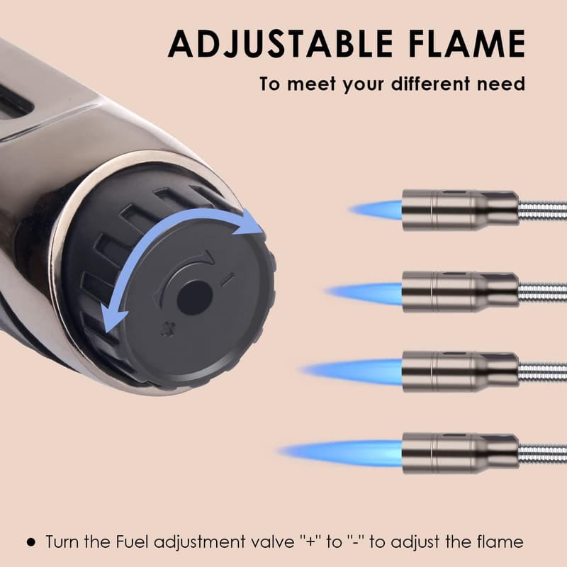 Flexibles 360° Stabfeuerzeug für Kamin und BBQ