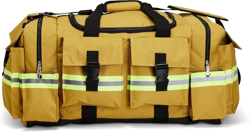 Feuerwehrmann Rettungstasche mit Schultergurt – Gelb, Premiumqualität