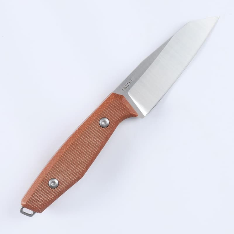 Outdoor-Survival-Messer mit 14C28N Klinge und Scheide