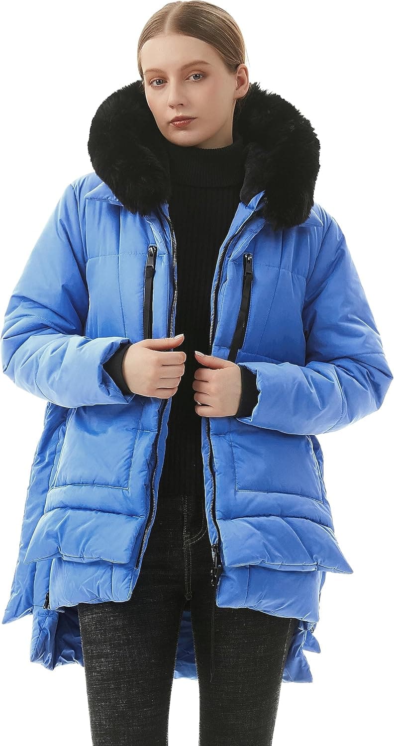 Wasserdichter Wintermantel für Damen mit Daunen-Alternativfüllung