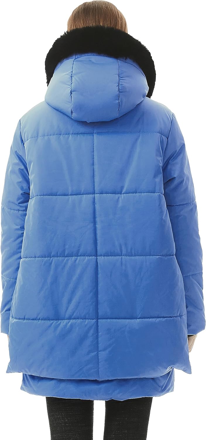 Wasserdichter Wintermantel für Damen mit Daunen-Alternativfüllung