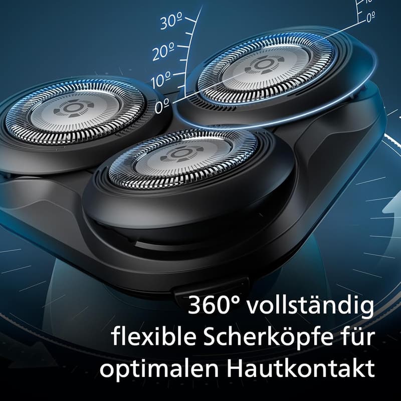 Philips Series 5000 – Elektrischer Rasierer für Herren mit Trimmer und Tasche