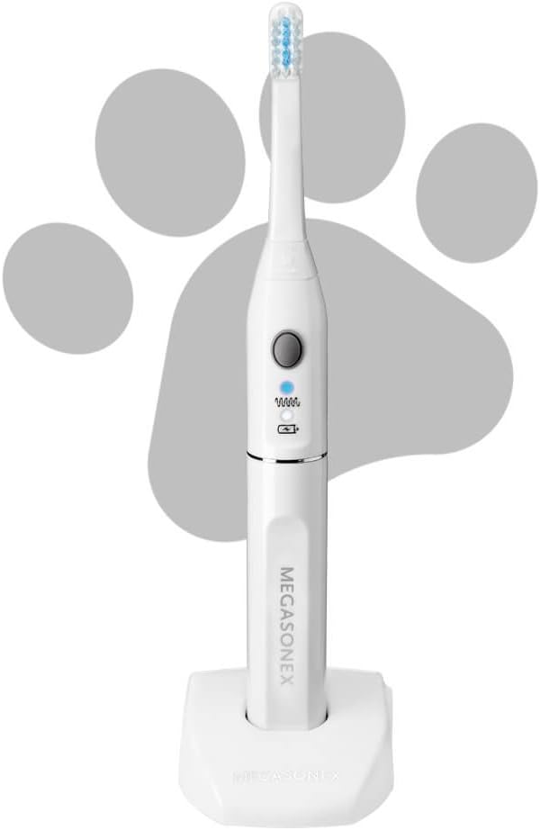 Ultraschall-Zahnbürste für Hunde – Elektrisch, mit Vibration, für kleine & große Hunde