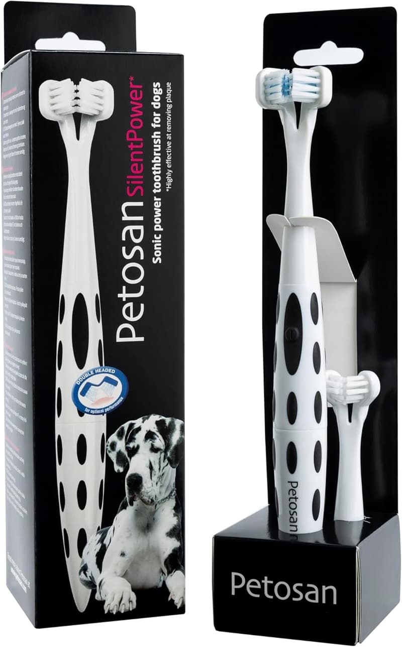 Petosan SilentPower Schallzahnbürste für Hunde