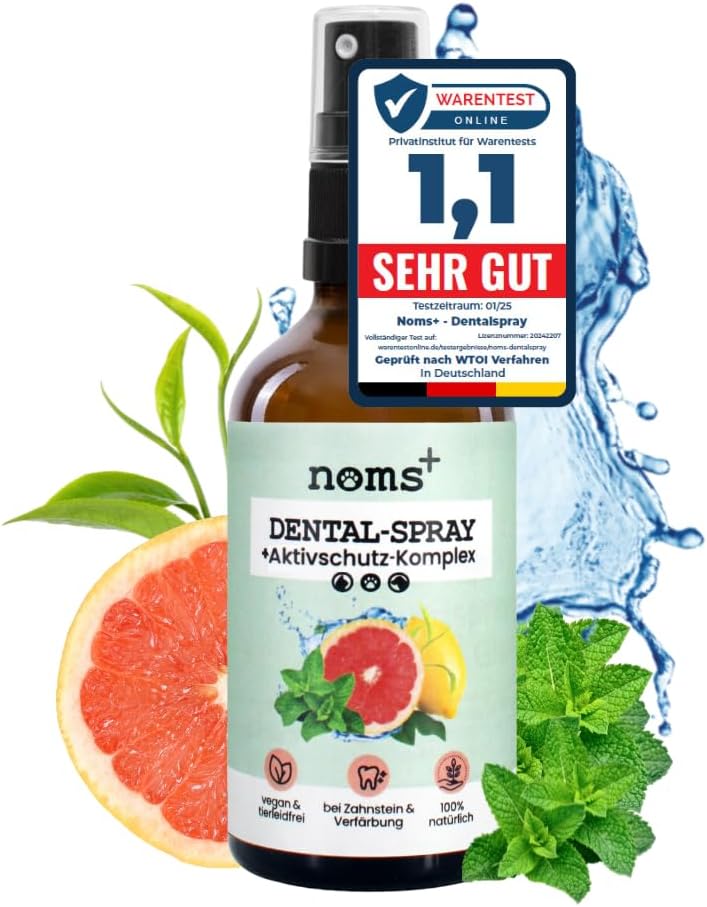 Natürlicher Dental-Spray für Hunde & Katzen – 100% Zahnreinigung, gegen Zahnstein & Mundgeruch