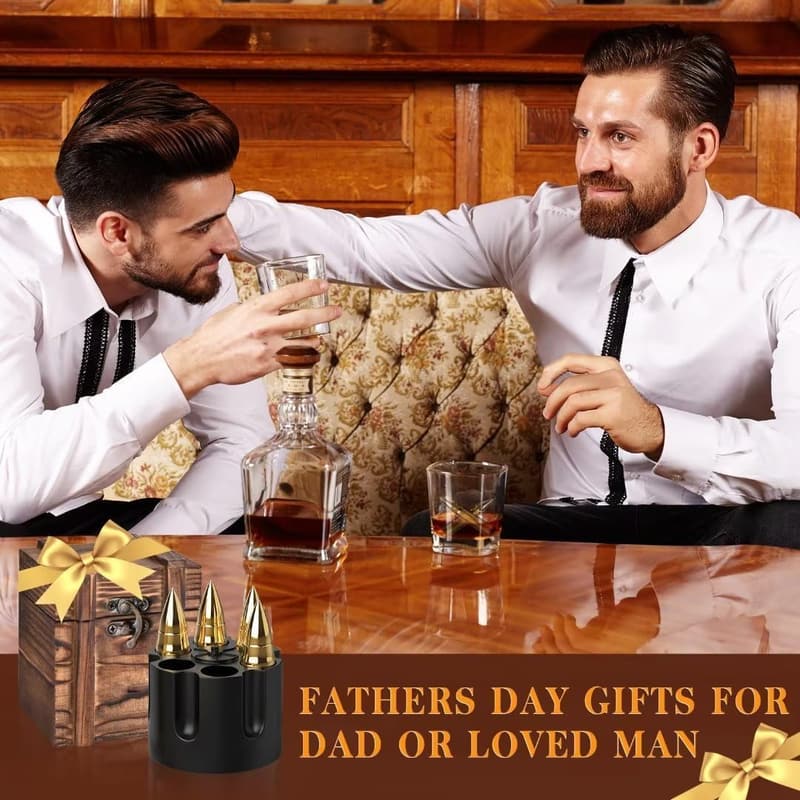 Edelstahl-Eiswürfel für Whisky und Cocktails – langlebig und kühlend
