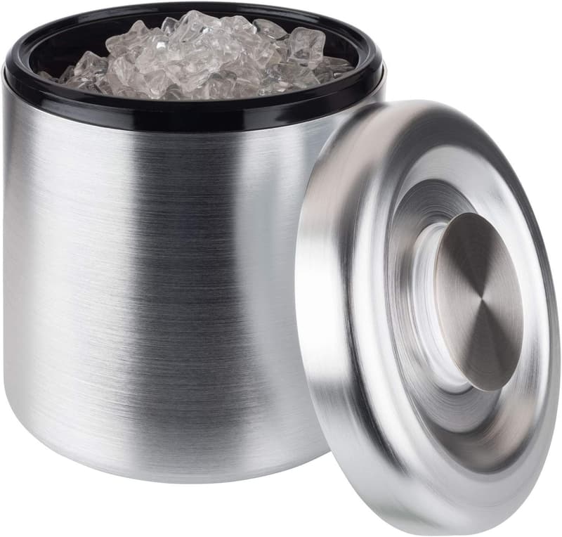 Eiswürfelbehälter aus Aluminium mit 3 Litern Fassungsvermögen