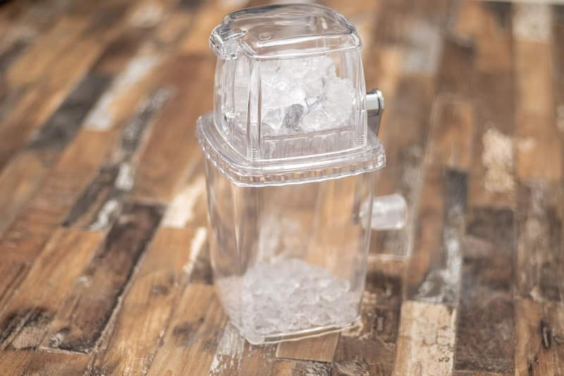 Buddy's Bar EIS-Zerkleinerer aus Edelstahl - robuster Ice Crusher für Crushed Ice
