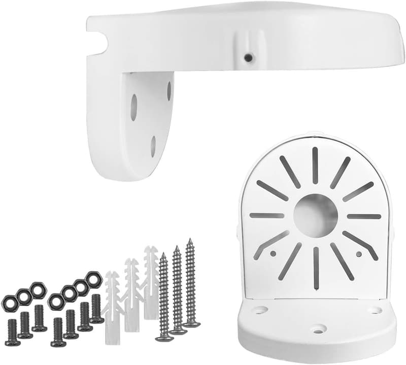 Wandhalterung für Dome-Kamera mit Kabelmanagement – Metall