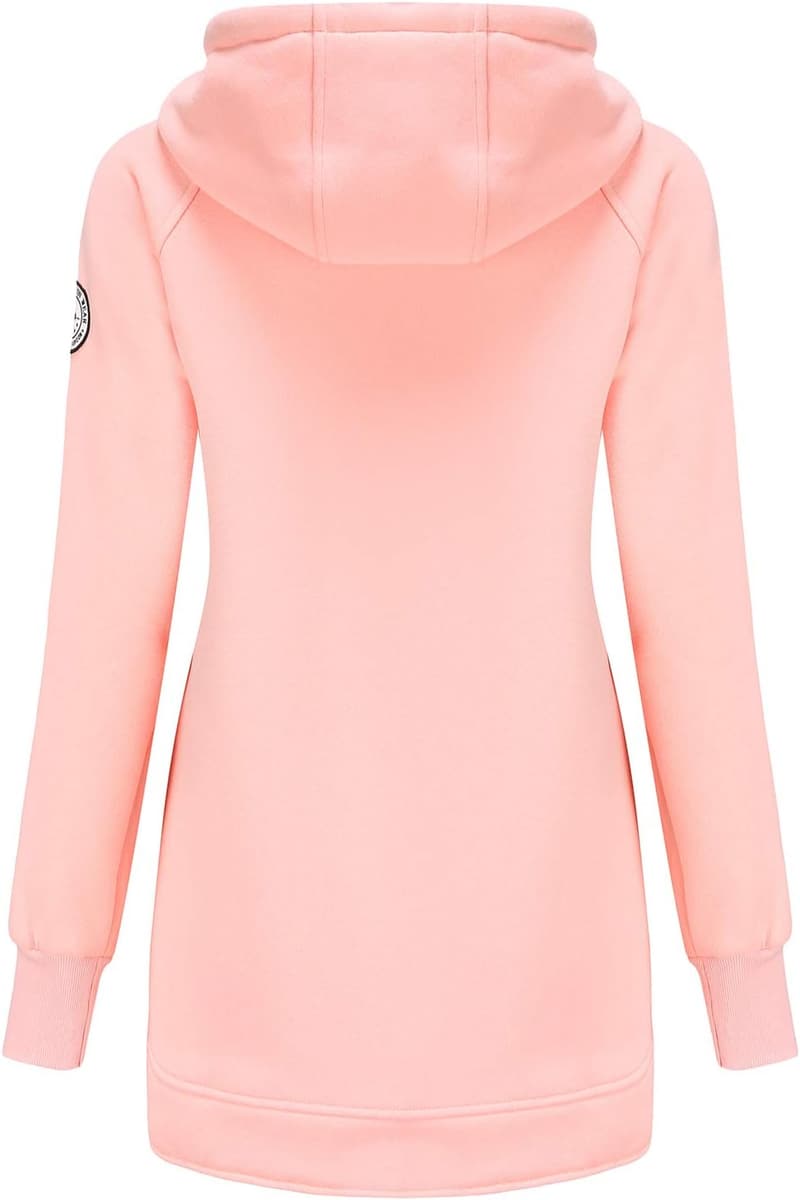 Damen Kapuzenpullover mit Reißverschluss für Herbst und Winter