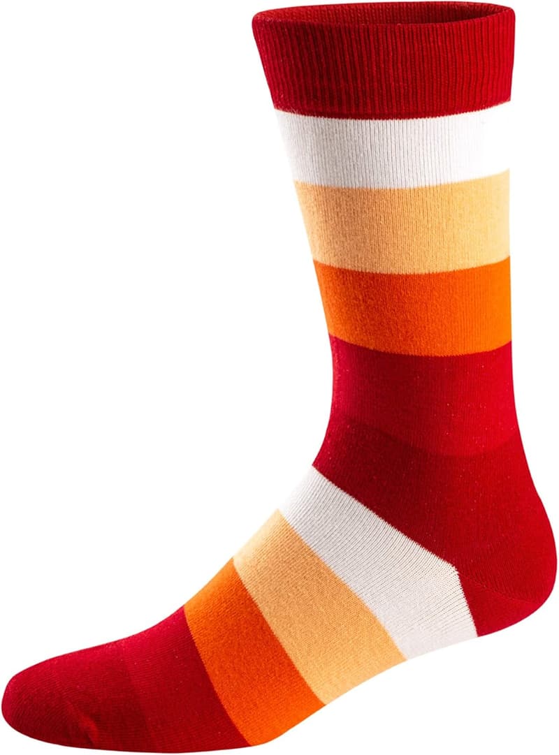 Bunte Baumwollsocken für Männer