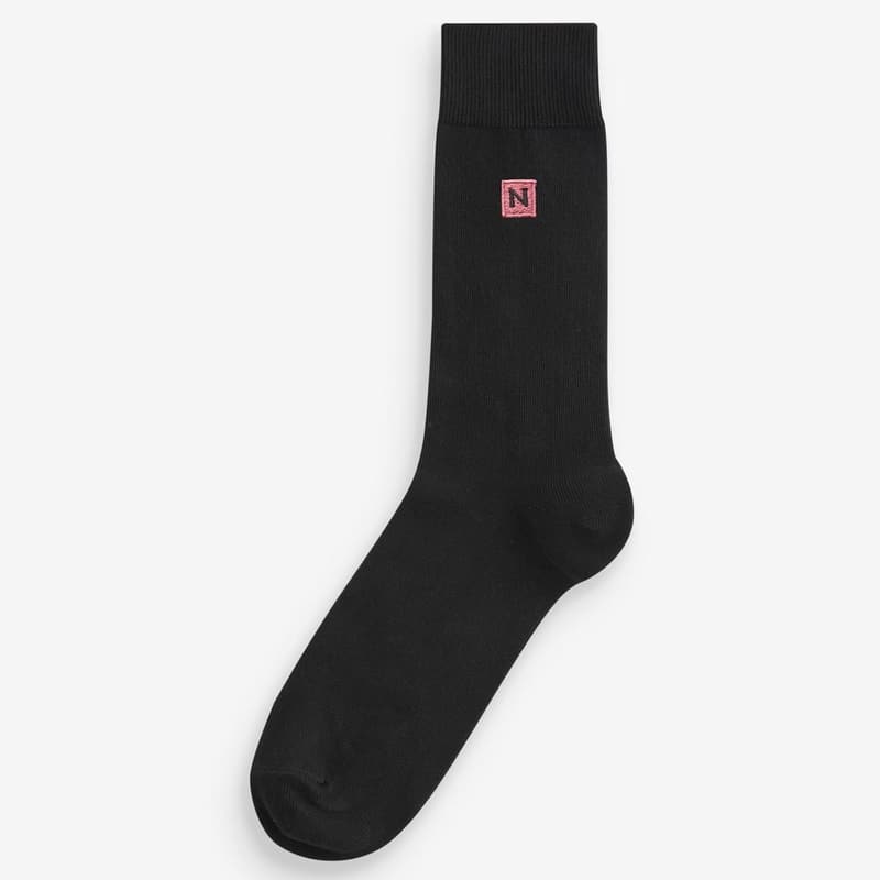 NEXT Herren Socken mit Stickerei und Frische, 8er Pack