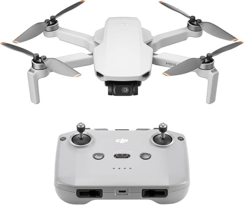 DJI Mini 4K Drohne mit 4K Kamera, 31 Min Flugzeit, 249 g