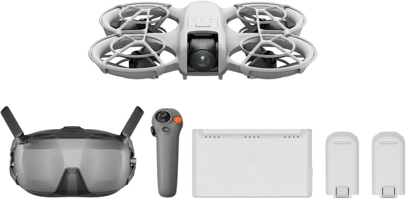 DJI Neo Motion Fly More Combo – 4K UHD-Drohne für Erwachsene mit Handflächstart und 3 Akkus
