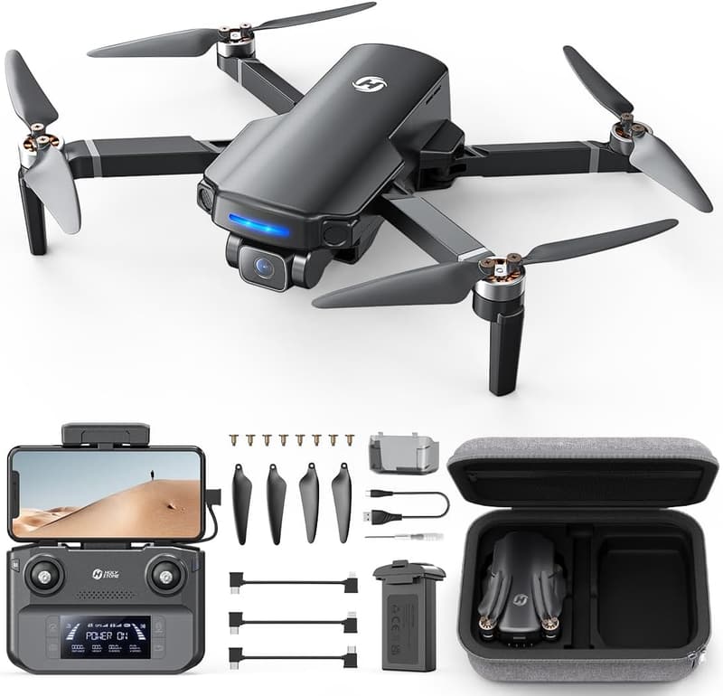 Holy Stone HS360S GPS Drohne mit 4K Kamera für Erwachsene, 20 Min. Flugzeit