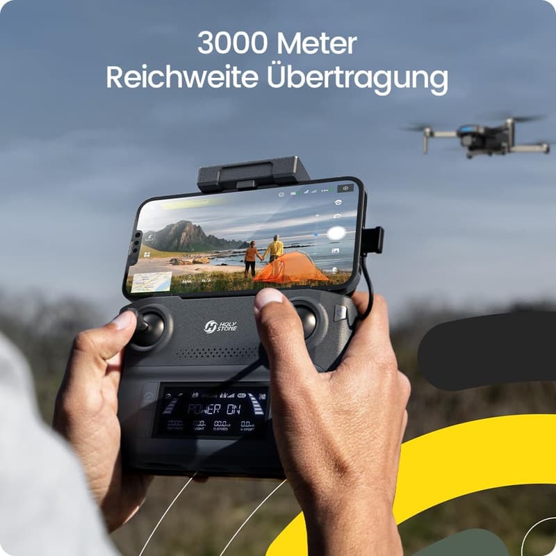 Holy Stone HS360S GPS Drohne mit 4K Kamera für Erwachsene, 20 Min. Flugzeit