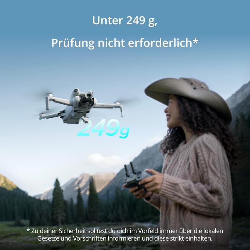 DJI Mini 4 Pro Fly More Combo – 4K-Drohne mit 2 zusätzlichen Akkus
