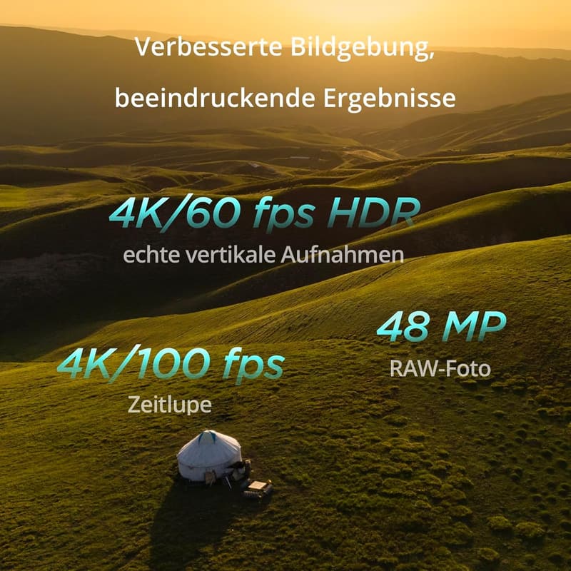DJI Mini 4 Pro Fly More Combo – 4K-Drohne mit 2 zusätzlichen Akkus