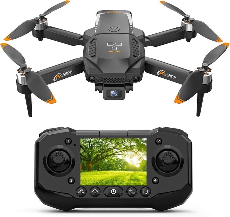 F205 FPV Drohne mit 2,4 Zoll Bildschirm und Gestensteuerung für Erwachsene