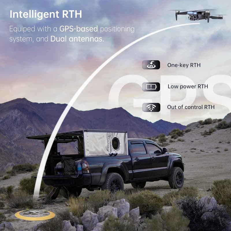 NAFYRE N11 PRO GPS Drohne mit 4K Kamera und 90 Min Flugzeit