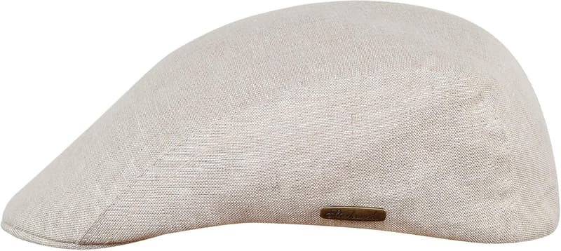 Leichte Sommermütze aus 100% Leinen für Herren mit Baumwollschweißband