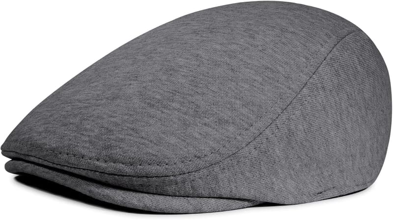 Leichte Baumwoll-Flatcap für Herren