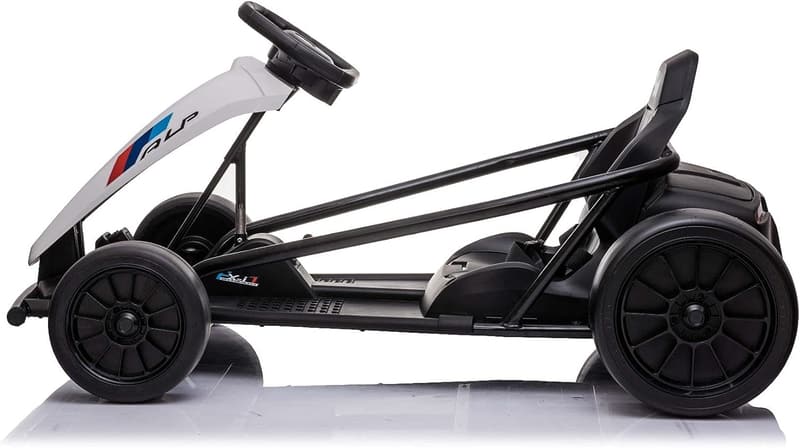 Driftkart 24V mit 2x350W Motor und Driftmodus, weiß