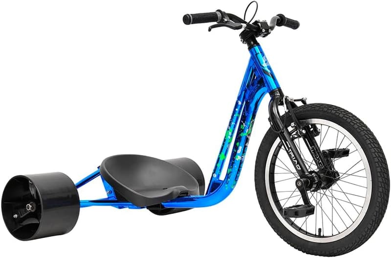 Drift-Trike 18 Zoll mit V-Bremse und verstellbarem Sitz für Erwachsene
