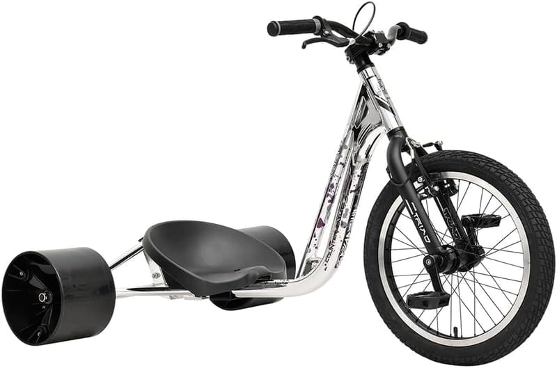 Hochwertiges Drift-Trike mit 18 Zoll Hinterrädern und verstellbarem Sitz
