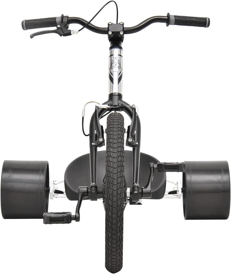 Hochwertiges Drift-Trike mit 18 Zoll Hinterrädern und verstellbarem Sitz