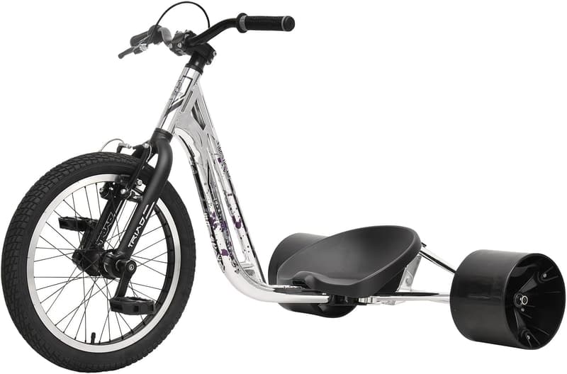 Hochwertiges Drift-Trike mit 18 Zoll Hinterrädern und verstellbarem Sitz