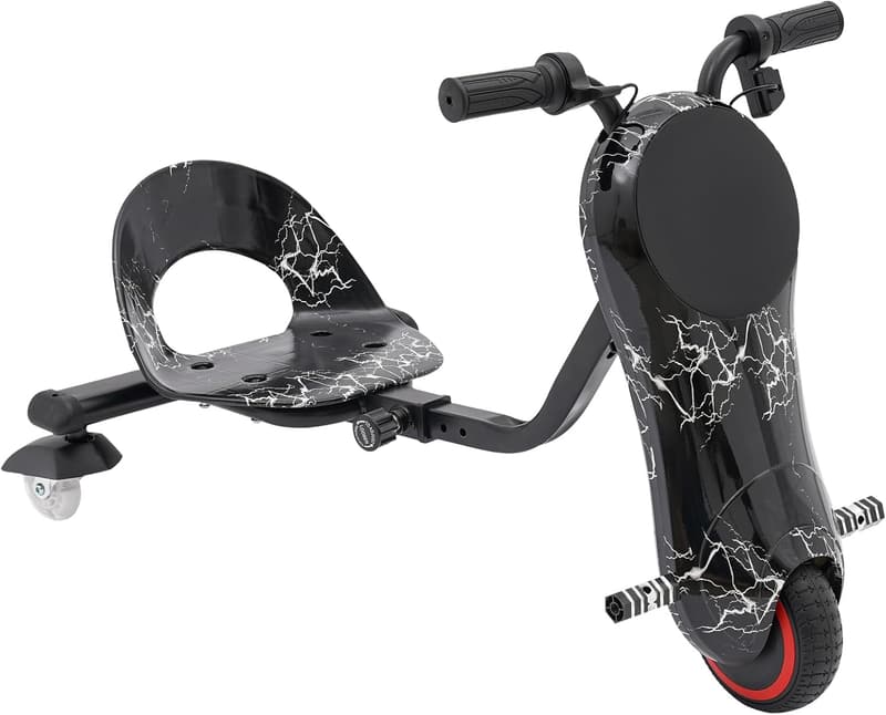 Elektro Drift Scooter mit 180W Motor und LED Licht für Spielplatz