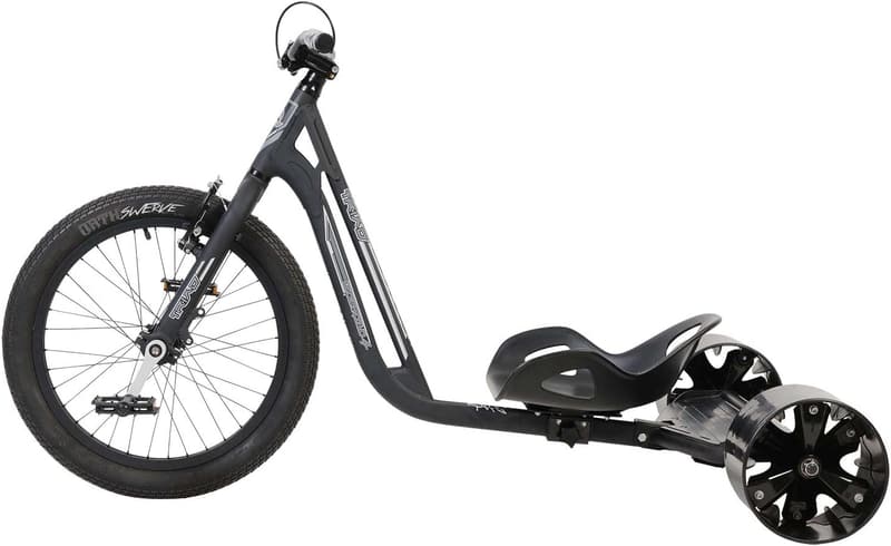 Triad Drift Trike 20 Zoll – Schwarz, Fun Fahrzeug für Abenteuer