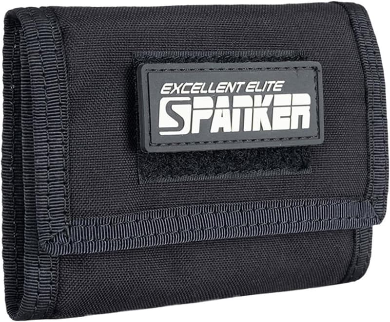 Taktisches Nylon Trifold Wallet für Männer mit Ausweishalter und Münzfach
