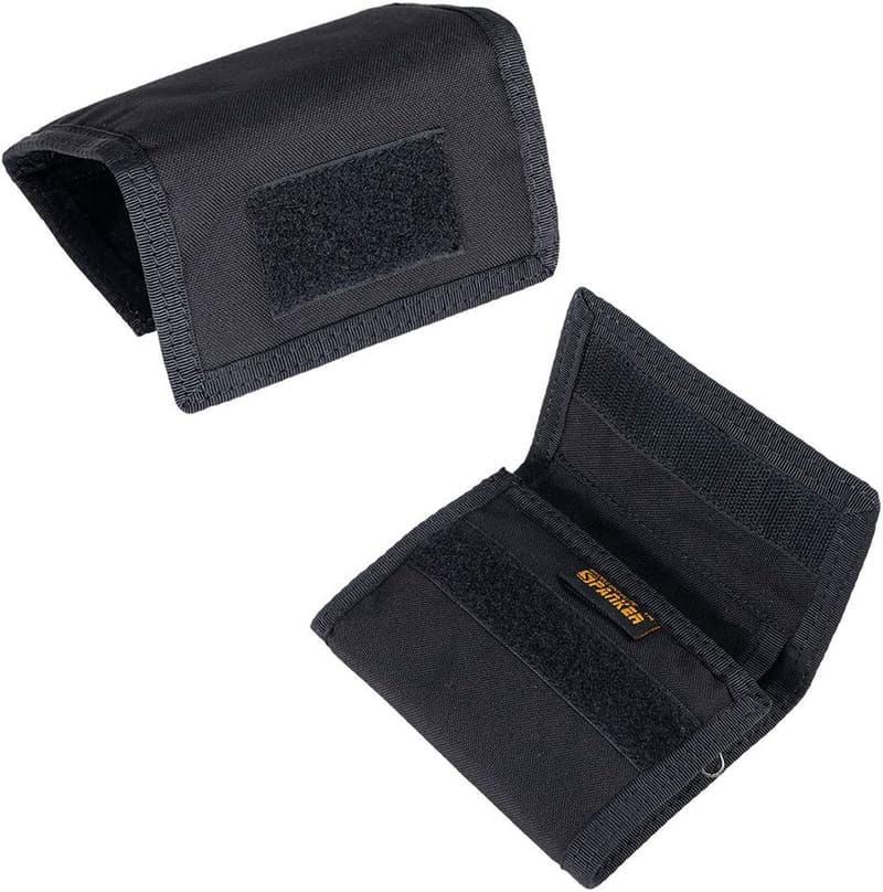 Taktisches Nylon Trifold Wallet für Männer mit Ausweishalter und Münzfach