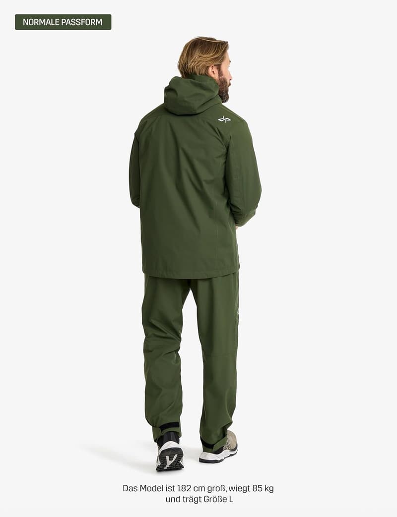 Wasser- und winddichte Herren-Wanderjacke Vector 2L