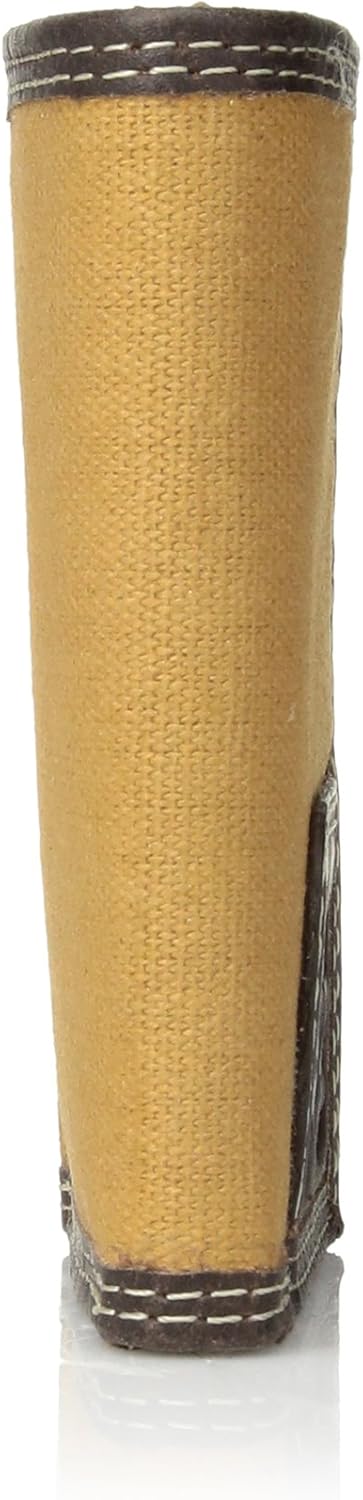 Timberland Herren PRO RFID Leder-Canvas Portemonnaie mit Reißverschluss