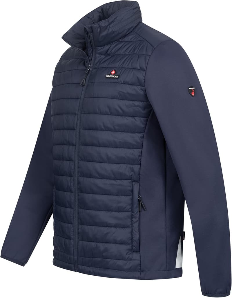 Kaprun Herren Hybridjacke Stepp- und Softshellsportjacke
