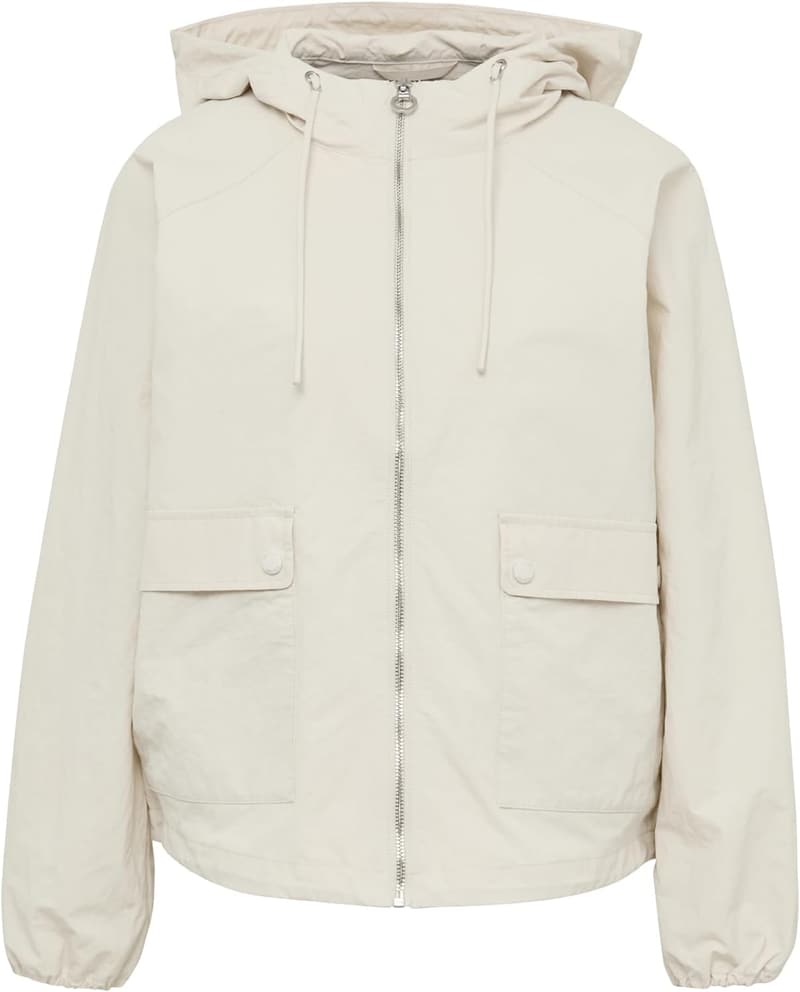 s.Oliver Damen Freizeitjacke mit Kapuze – leicht & lässig
