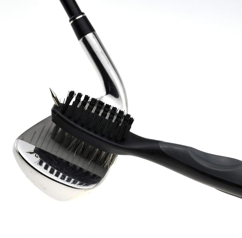 Mikrofaser Golfhandtuch mit Waffelmuster und faltbarem Divot-Werkzeug