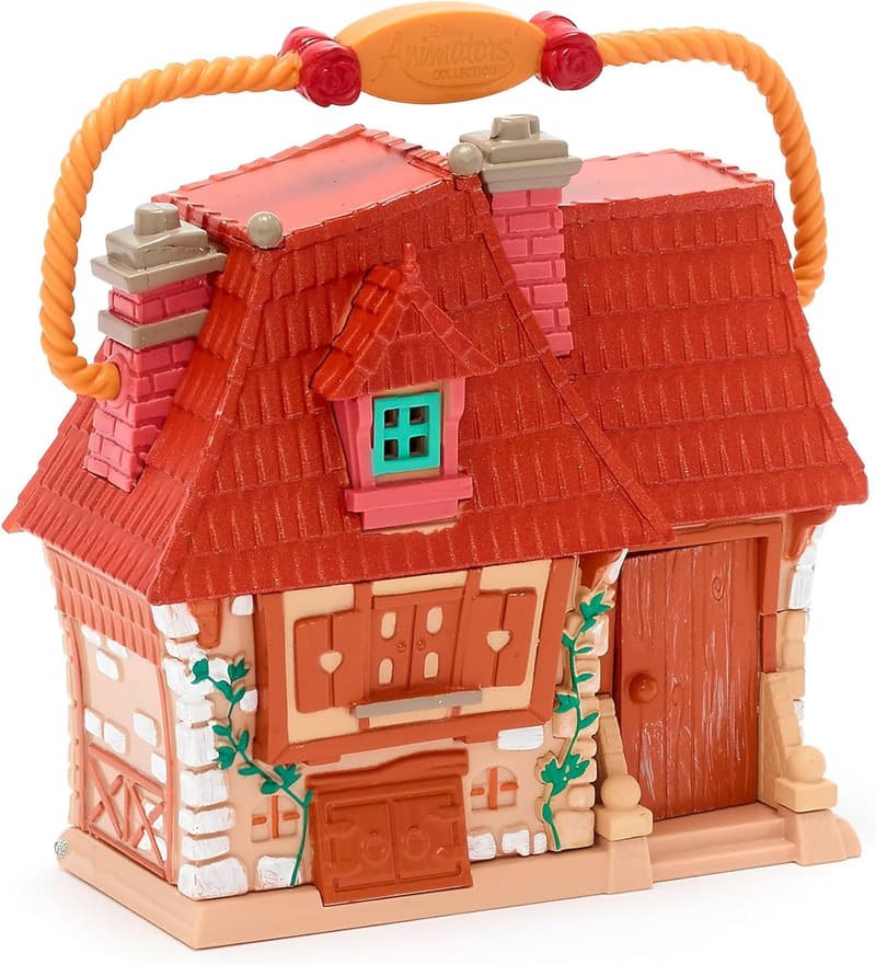 Disney Belle Landhaus Spielset, 10-teilig, mit Belle und Gaston, ab 3 Jahren